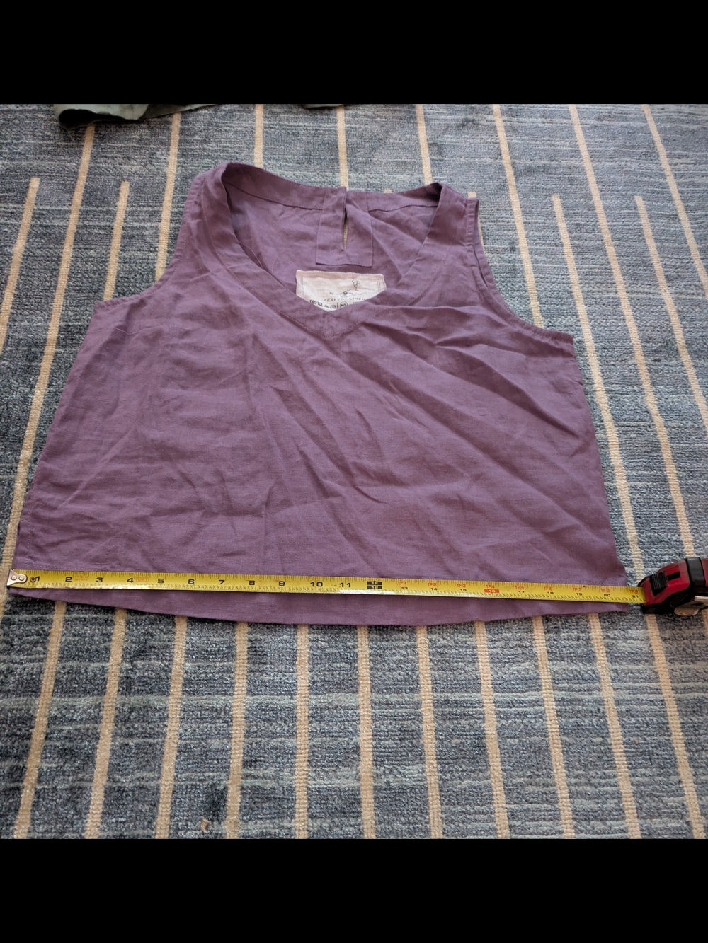 Not Perfect Linen Bay Tank - Picture 16 of 16